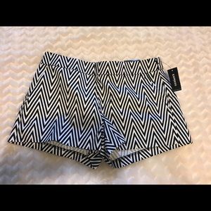 Express black and white shorts! NWT